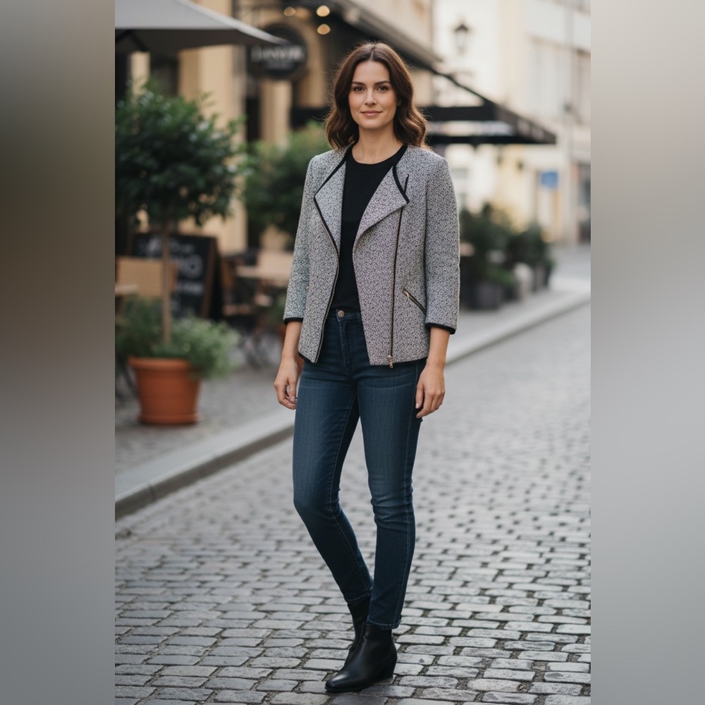 Bar III Textured Jacket